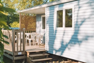 Camping de la Gères 3*, Camping 3* à Surgères (Charente Maritime) - Location Mobil Home pour 4 personnes - Photo N°2