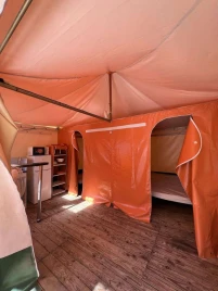 Camping le Bourdieu - 3*, Camping 3* à Durfort (Ariège) - Location Tente équipée pour 4 personnes - Photo N°4