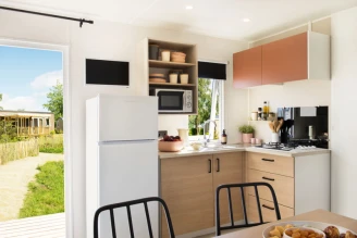 Camping le FONDESPIERRE - 3*, Camping 3* à Castries (Hérault) - Location Mobil Home pour 6 personnes - Photo N°4