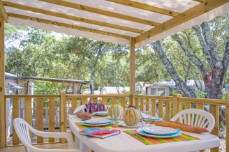 , Camping 3* à Castries (Hérault) - Location Mobil Home pour 4 personnes - Photo N°1