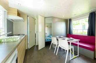 Camping le Kergariou - 3*, Camping 3* à Clohars Carnoët (Finistère) - Location Mobil Home pour 4 personnes - Photo N°4