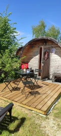 Lodges de Blois-Chambord 3*, Camping 3* à Mont près Chambord (Loir et Cher) - Location Cabane pour 3 personnes - Photo N°2