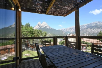 Camping Wecamp Repos de Pedraforca , Camping 4* à Saldés (Barcelone) - Location Bungalow pour 6 personnes - Photo N°3