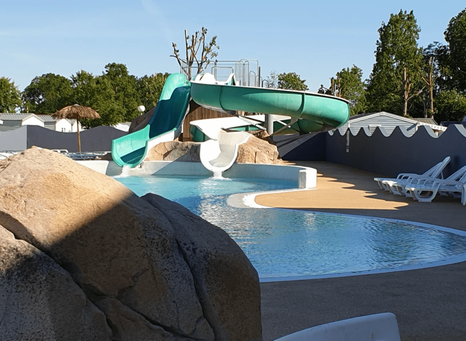 CAMPING L'ATLANTIQUE - 4*, Camping 4* à Angles (Vendée) - Location Mobil Home pour 4 personnes - Photo N°2