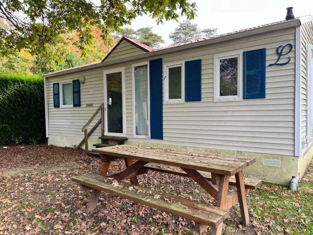CAMPING LA FALOISE 2*, Camping 2* à Angicourt (Oise) - Location Mobil Home pour 6 personnes - Photo N°1
