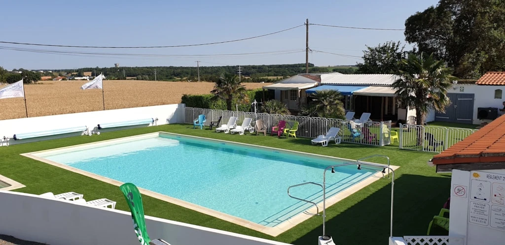 Camping Bleu Mer - 3*, Camping 3* à Saint Georges de Didonne (Charente Maritime) - Location Mobil Home pour 6 personnes - Photo N°10