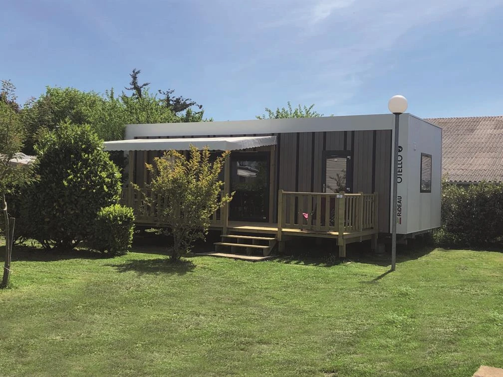 Camping Bleu Mer - 3*, Camping 3* à Saint Georges de Didonne (Charente Maritime) - Location Mobil Home pour 4 personnes - Photo N°3