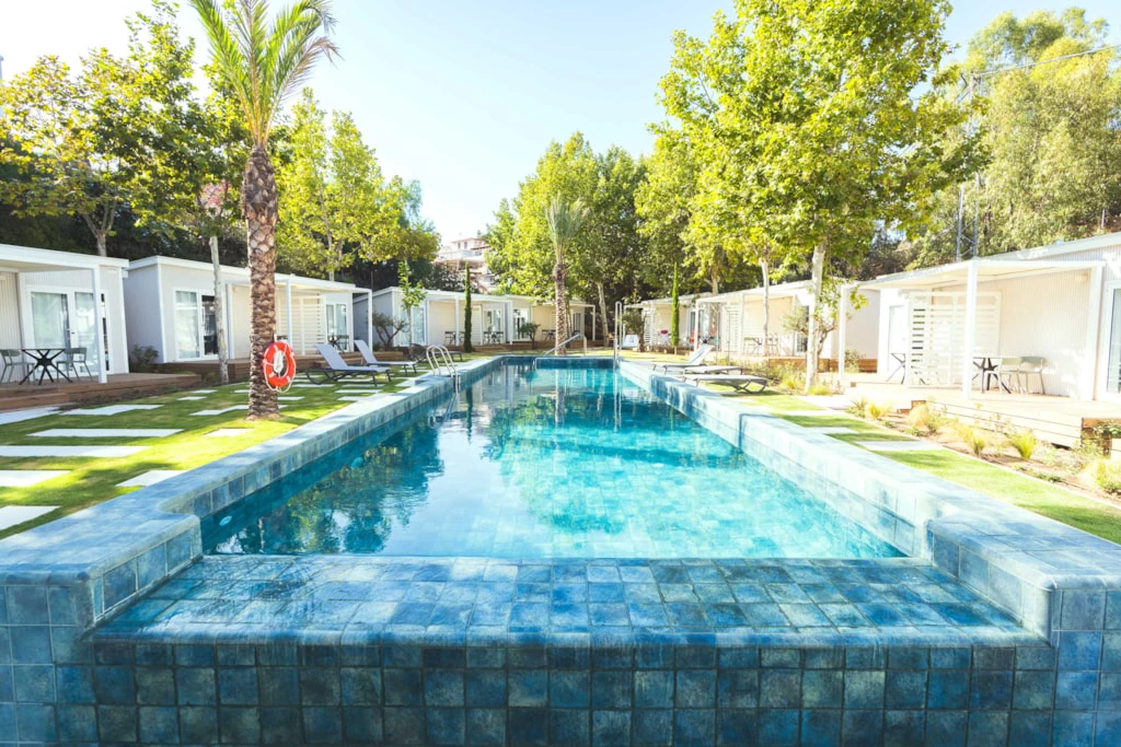 Camping Costa del Sol Glamping Village, Camping 4* à Fuengirola (Málaga) - Location Bungalow pour 5 personnes - Photo N°2