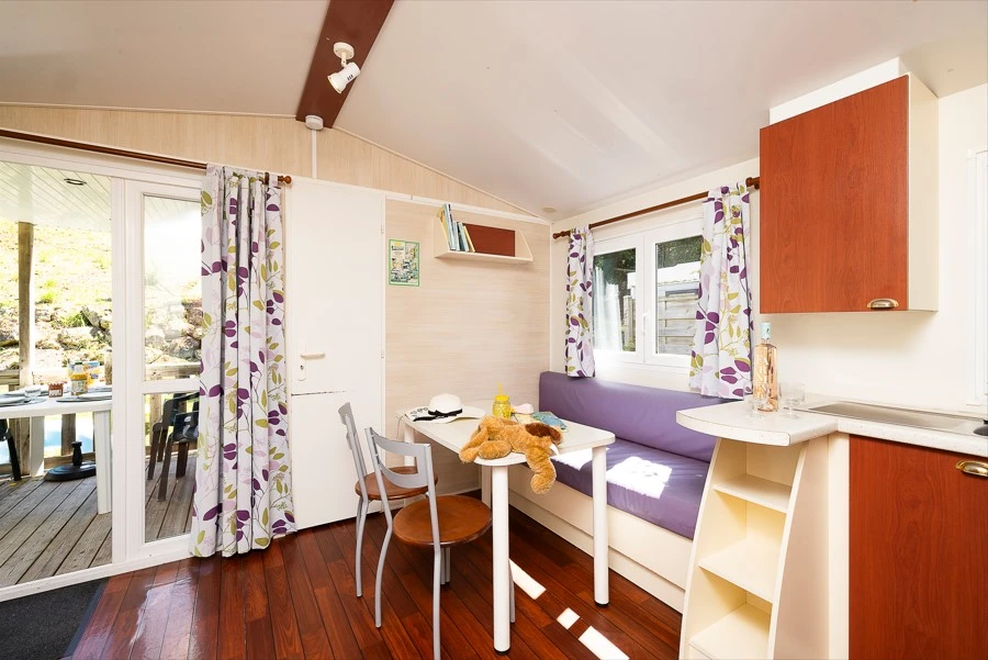 Camping LA CIGALINE - 3*, Camping 3* à Montpon Ménestérol (Dordogne) - Location Mobil Home pour 4 personnes - Photo N°4