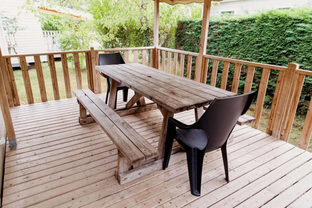 Camping Le Paradis - 4*, Camping 4* à Saint Laurent Médoc (Gironde) - Location Mobil Home pour 6 personnes - Photo N°3