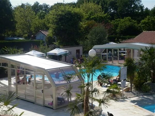 Camping Le Paradis - 4*, Camping 4* à Saint Laurent Médoc (Gironde) - Location Mobil Home pour 6 personnes - Photo N°12