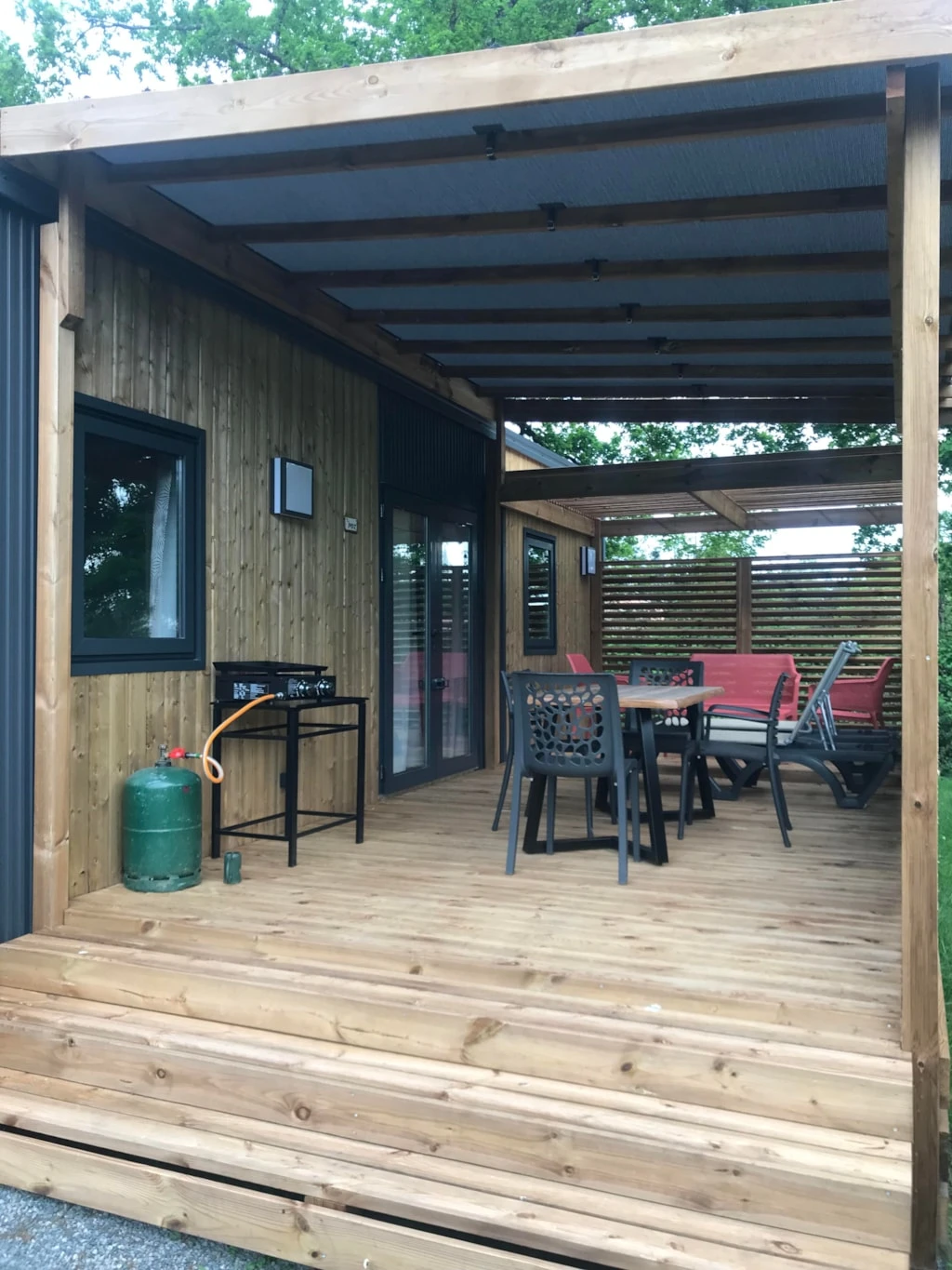 Camping Le Paradis - 4*, Camping 4* à Saint Laurent Médoc (Gironde) - Location Mobil Home pour 4 personnes - Photo N°3