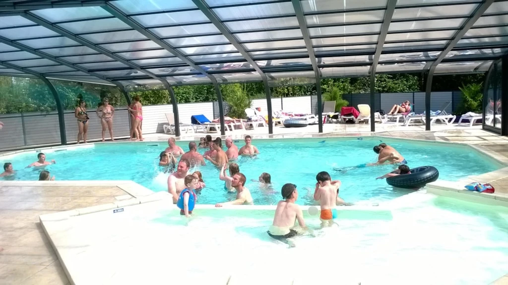 Camping Les Charmes - 4*, Camping 4* à Apremont (Vendée) - Location Chalet pour 8 personnes - Photo N°17