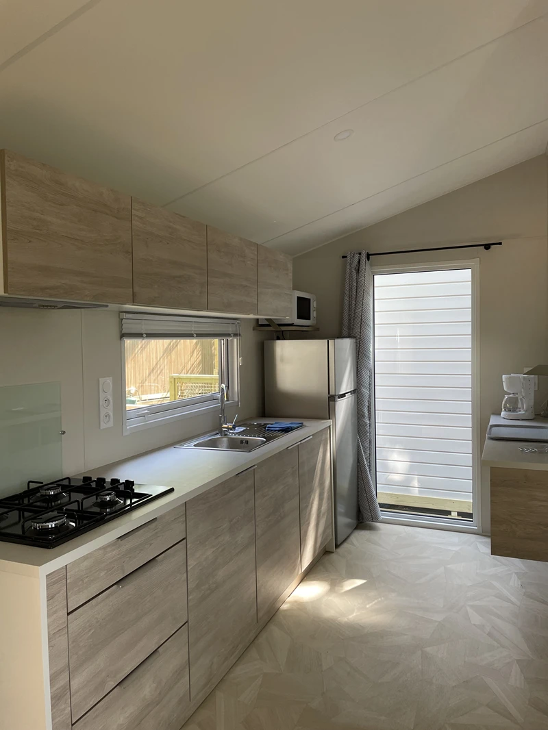 Camping Les Charmes - 4*, Camping 4* à Apremont (Vendée) - Location Mobil Home pour 6 personnes - Photo N°7