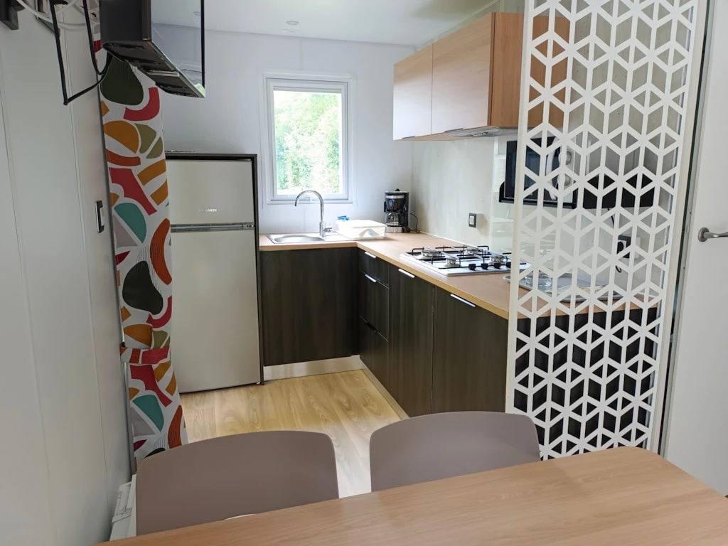 Camping Les Charmes - 4*, Camping 4* à Apremont (Vendée) - Location Mobil Home pour 6 personnes - Photo N°4