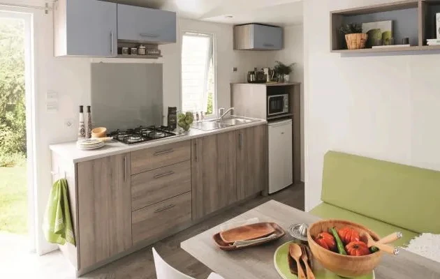 Camping Les Îles 5*, Camping 5* à Pénestin (Morbihan) - Location Mobil Home pour 6 personnes - Photo N°3