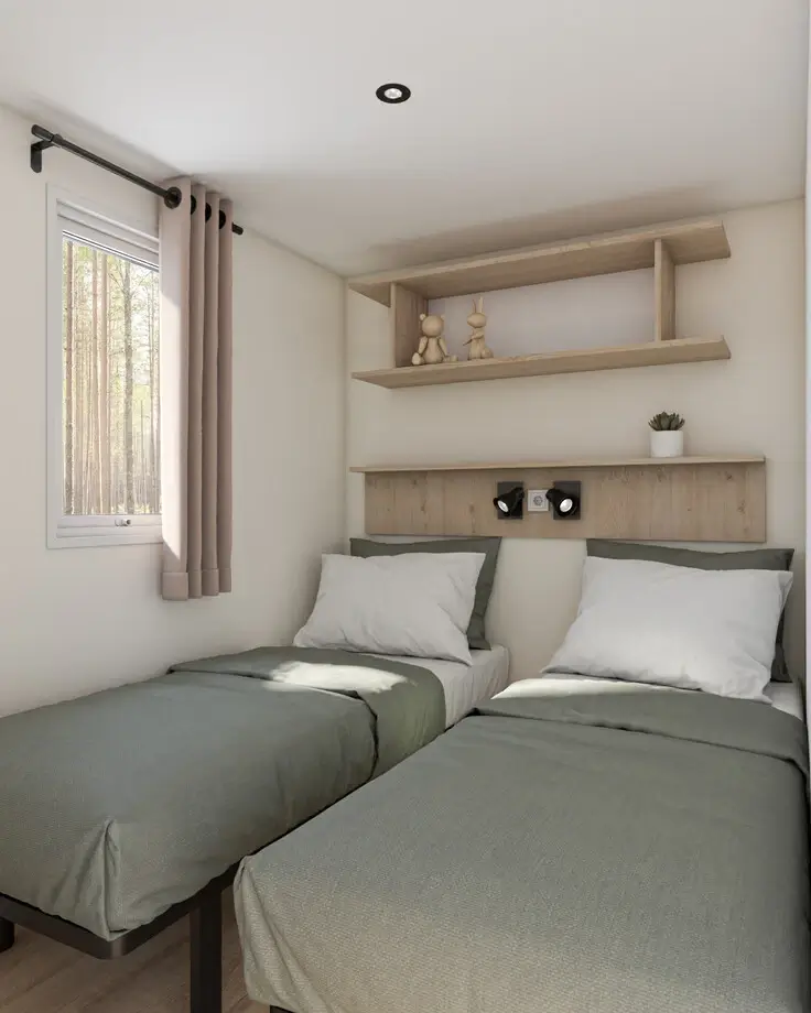 Camping Lloret Blau 4*, Camping 3* à Lloret de Mar (Gérone) - Location Mobil Home pour 4 personnes - Photo N°6
