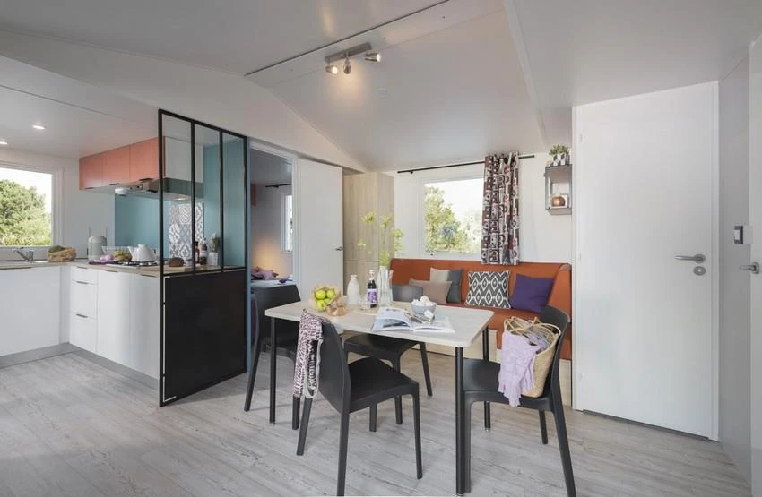 Camping de la Cascade, Camping 4* à Saint Rome de Tarn (Aveyron) - Location Mobil Home pour 5 personnes - Photo N°4