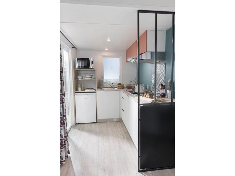 Camping de la Cascade, Camping 4* à Saint Rome de Tarn (Aveyron) - Location Mobil Home pour 5 personnes - Photo N°5