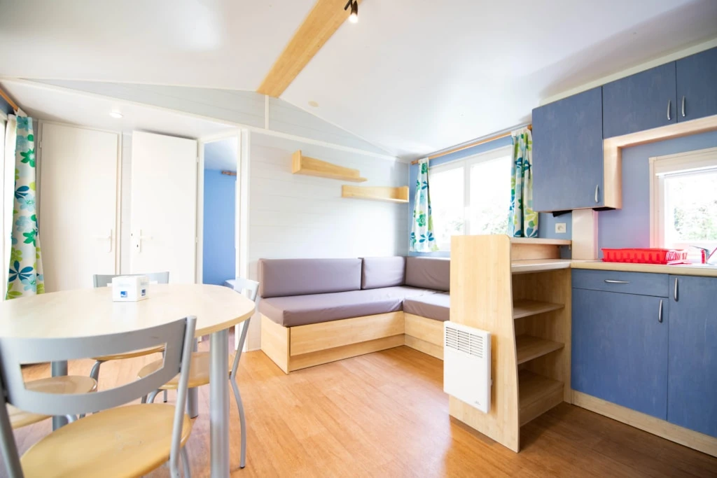 Camping l'Arize 4*, Camping 4* à La Bastide de Sérou (Ariège) - Location Mobil Home pour 5 personnes - Photo N°5
