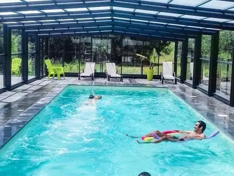 Lodges de Blois-Chambord 3*, Camping 3* à Mont près Chambord (Loir et Cher) - Location Chalet pour 5 personnes - Photo N°10