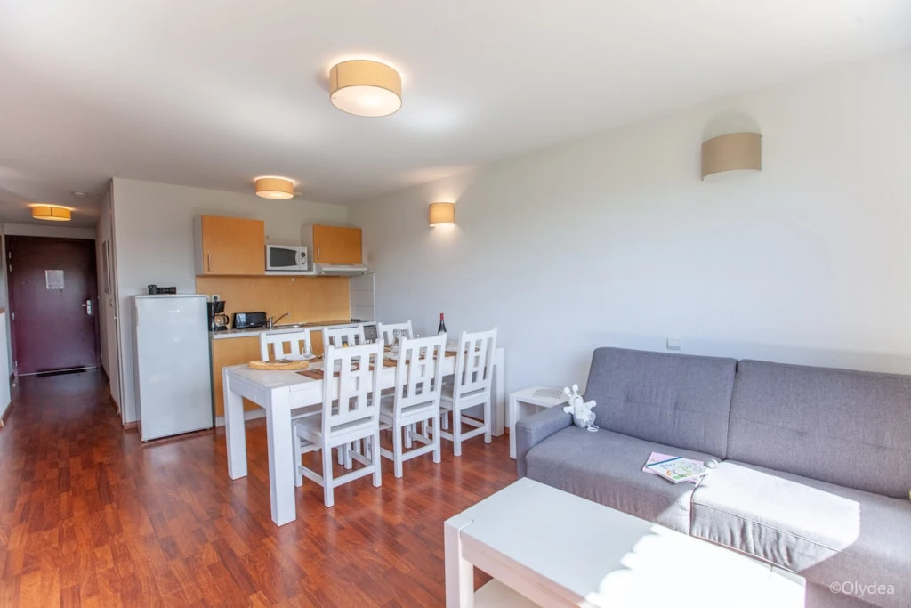 Résidence Hameaux de la Chalosse 3*, Camping 3* à Cassen (Landes) - Location Appartement pour 6 personnes - Photo N°3