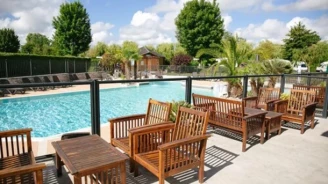 Camping Haliotis 3*, Camping 3* à Pontorson (Manche) - Location Mobil Home pour 6 personnes - Photo N°3