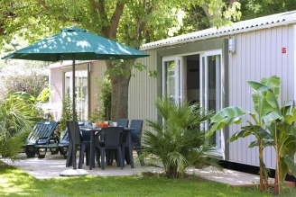 Camping Le Bois de Valmarie 5* Ze collection, Camping 5* à Argeles sur Mer (Pyrénées Orientales) - Location Mobil Home pour 6 personnes - Photo N°3
