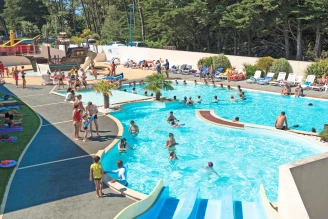 Camping l'Océan 5* Ze collection, Camping 5* à Brem sur Mer (Vendée) - Location Mobil Home pour 4 personnes - Photo N°2