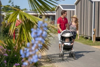 Camping l'Océan 5* Ze collection, Camping 5* à Brem sur Mer (Vendée) - Location Mobil Home pour 4 personnes - Photo N°5