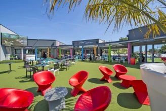 Camping l'Océan 5* Ze collection, Camping 5* à Brem sur Mer (Vendée) - Location Mobil Home pour 4 personnes - Photo N°17