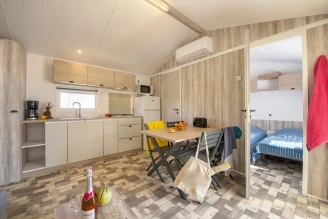 Camping l'Océan 5* Ze collection, Camping 5* à Brem sur Mer (Vendée) - Location Mobil Home pour 4 personnes - Photo N°20