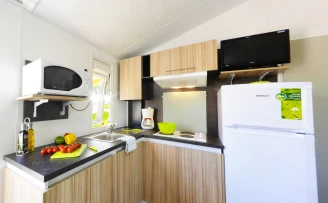 Camping Le Rosnual 4* - Ze collection, Camping 4* à Carnac (Morbihan) - Location Mobil Home pour 6 personnes - Photo N°3