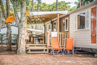 Camping Le Vieux Port Resort et Spa 5* Ze collection, Camping 5* à Messanges (Landes) - Location Mobil Home pour 8 personnes - Photo N°2