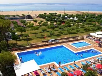 Camping del Mar 3*, Camping 3* à Malgrat de Mar (Barcelone) - Location Bungalow pour 6 personnes - Photo N°2