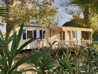Camping piétonnier L'Etoile de Mer 4* - Ze collection, Camping 4* à Sérignan (Hérault) - Location Mobil Home pour 6 personnes
