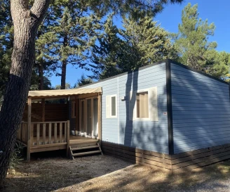Camping Les Chênes Rouges 4* Ze collection, Camping 4* à Argeles sur Mer (Pyrénées Orientales) - Location Mobil Home pour 4 personnes - Photo N°2