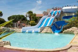 Camping Les Mûriers 4* Ze collection, Camping 4* à Vendres (Hérault) - Location Mobil Home pour 4 personnes - Photo N°5