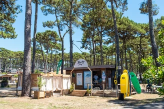 Camping Plage Sud 4* Ze collection, Camping 4* à Biscarrosse Plage (Landes) - Location Mobil Home pour 6 personnes - Photo N°17