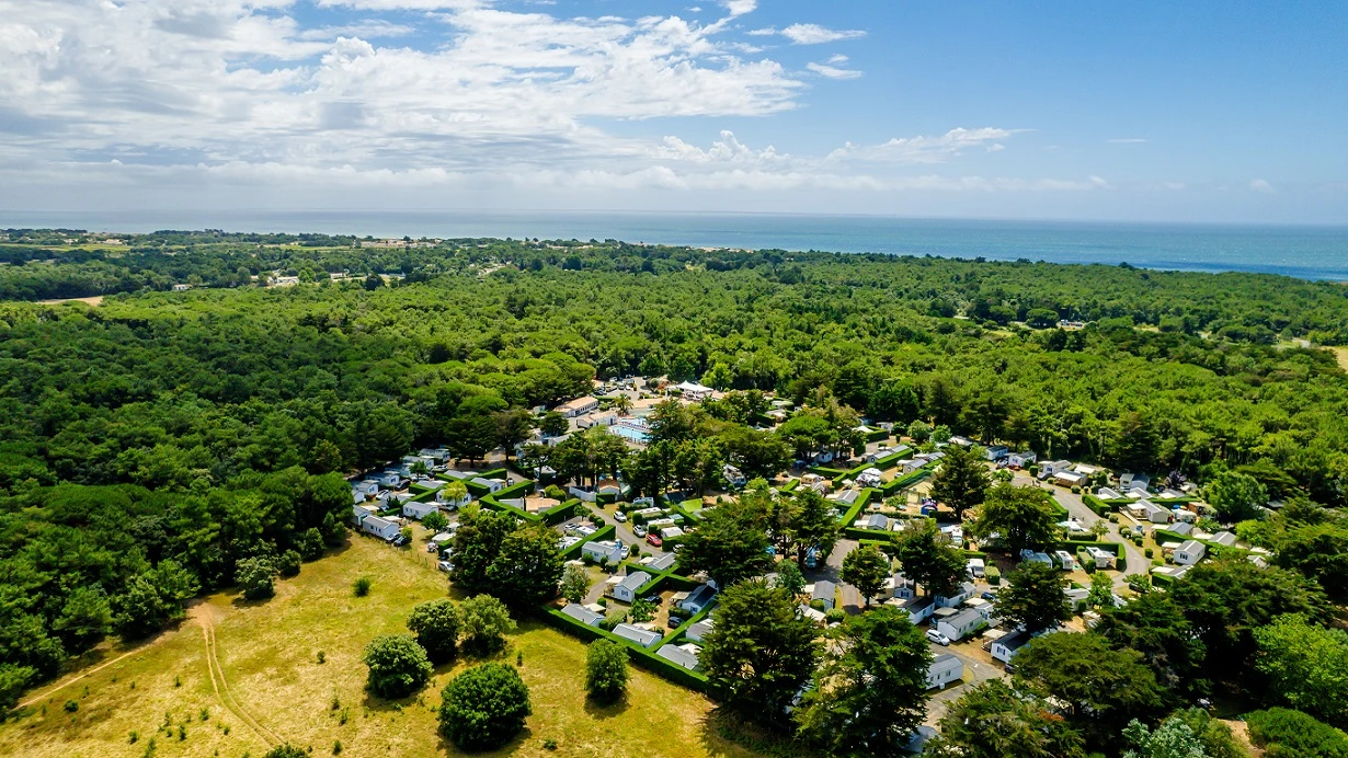 Camping Au Val de Loire en Ré 4* - Ze collection, Camping 4* à Le Bois Plage en Ré (Charente Maritime) - Location Mobil Home pour 6 personnes - Photo N°7