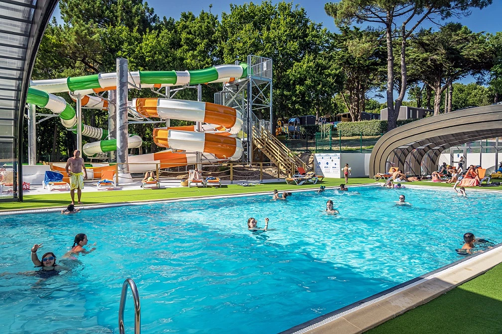 Camping Les Ajoncs d'Or 4* - Ze collection , Camping 4* à La Baule Escoublac (Loire Atlantique) - Location Mobil Home pour 5 personnes - Photo N°2