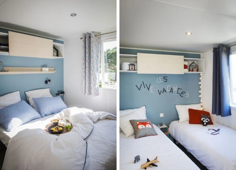Camping Les Ajoncs d'Or 4* - Ze collection , Camping 4* à La Baule Escoublac (Loire Atlantique) - Location Mobil Home pour 5 personnes - Photo N°4
