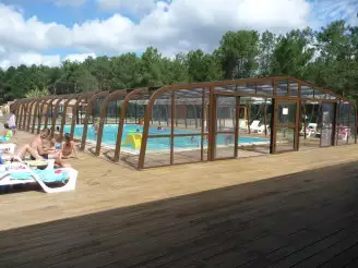 Camping Landes Océanes 4*, Camping 4* à Saint Michel Escalus (Landes) - Location Mobil Home pour 4 personnes - Photo N°8
