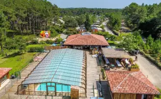 Camping Landes Océanes 4*, Camping 4* à Saint Michel Escalus (Landes) - Location Mobil Home pour 4 personnes - Photo N°9