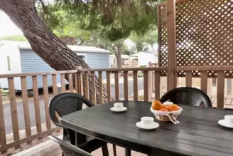Camping La Bergerie Plage 4*, Camping 4* à Hyères (Var) - Location Mobil Home pour 4 personnes - Photo N°4
