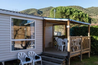 Camping Le Vallespir 3*, Camping 3* à Arles (Pyrénées Orientales) - Location Mobil Home pour 8 personnes - Photo N°10