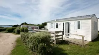 Camping Menez Bichen 3*, Camping 3* à Saint Nic (Finistère) - Location Mobil Home pour 5 personnes - Photo N°11