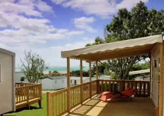 Camping Menez Bichen 3*, Camping 3* à Saint Nic (Finistère) - Location Mobil Home pour 5 personnes - Photo N°17