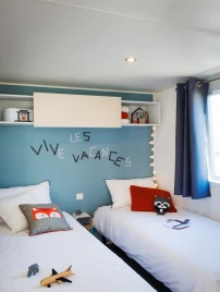 Camping Le Logis 3* Ze collection, Camping 3* à Saint Palais sur Mer (Charente Maritime) - Location Mobil Home pour 5 personnes - Photo N°24