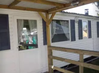Camping l'Olivier 3*, Camping 3* à Massillargues Attuech (Gard) - Location Mobil Home pour 6 personnes - Photo N°3